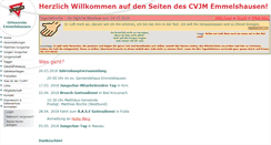 Desktop Screenshot of cvjm-emmelshausen.de